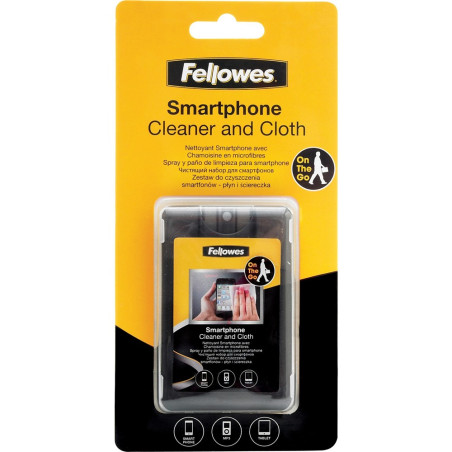 Fellowes Spray Nettoyant Smartphone + Chamoisine 9910601