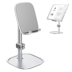 Baseus Support Smartphone et Tablette Bureau Silver BAS288010