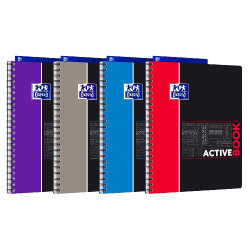 ActiveBook Cahier A4 160 Pages Couverture PP Seyes 019519