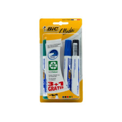BIC Blister 3+1 Velleda 1701 Assortis S1199999977