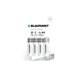 Blaupunkt Piles Alcalines LR06 AA 1.5V Pack de 4